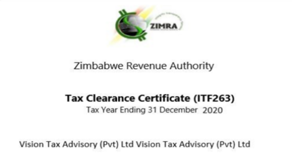 Tax clearance certificates